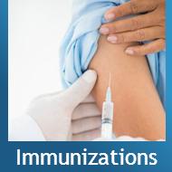Immunization Information graphic button